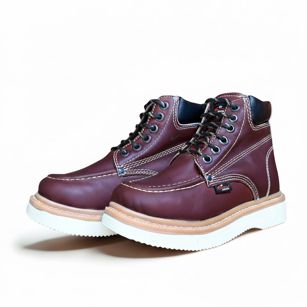 Cerro Piel Shedron Rayas Ambar Work Boot