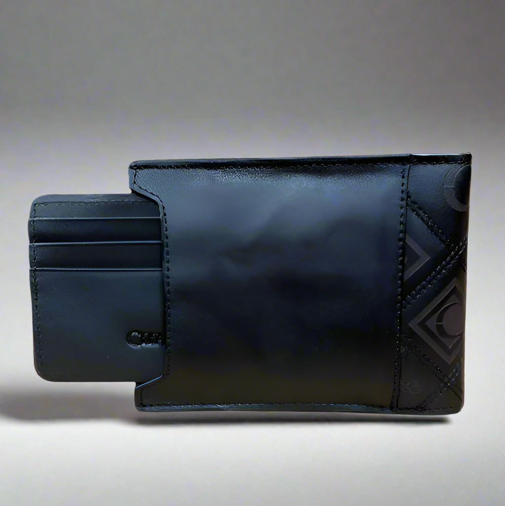 Cartera con costura