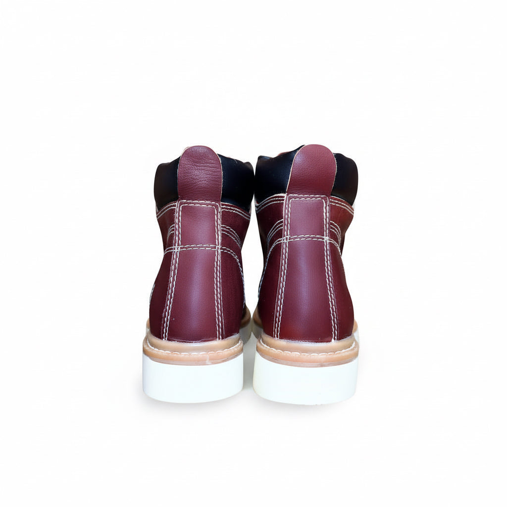 Cerro Piel Shedron Rayas Ambar Work Boot