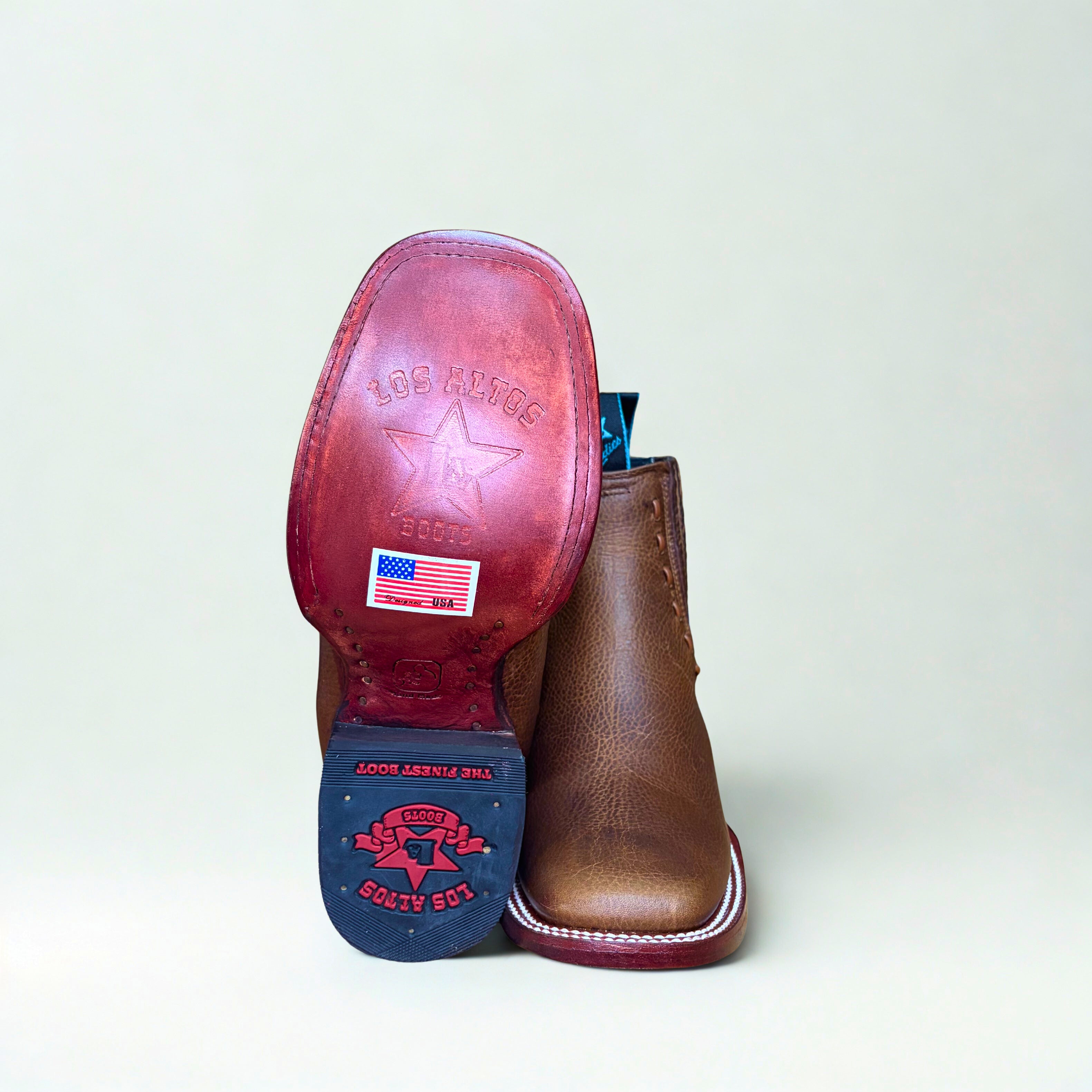 Rage Walnut Wide Square Toe Ankle Boot