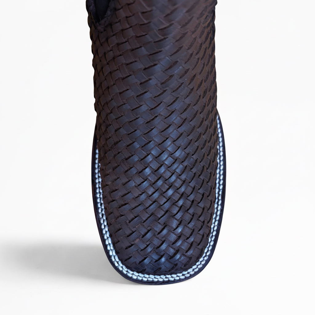 Cerro Petatillo Cafe Square Toe Botin