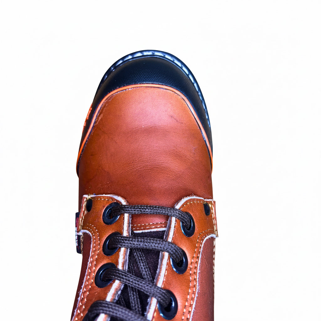 Cerro 750 Industrial Piel Nuez DD Puntera Acero Work Boot