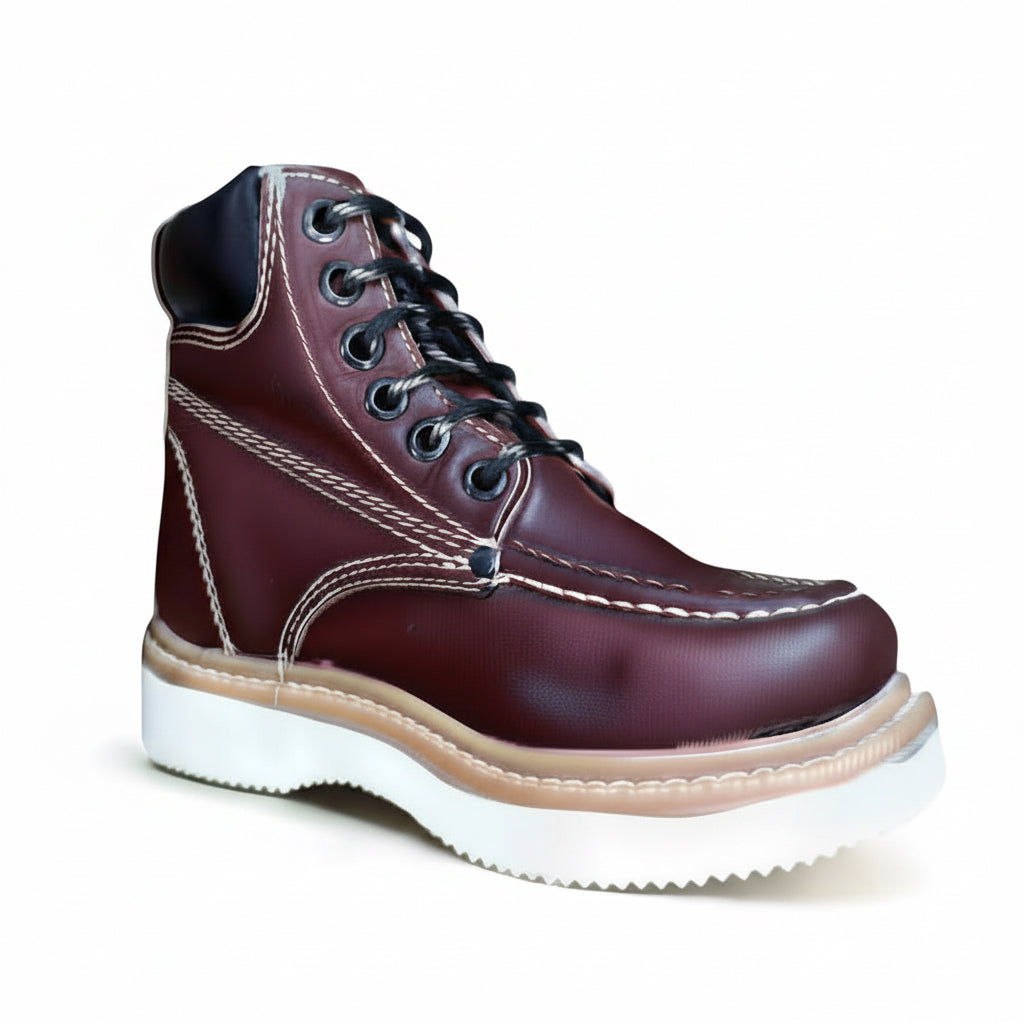 Cerro Piel Shedron Rayas Ambar Work Boot