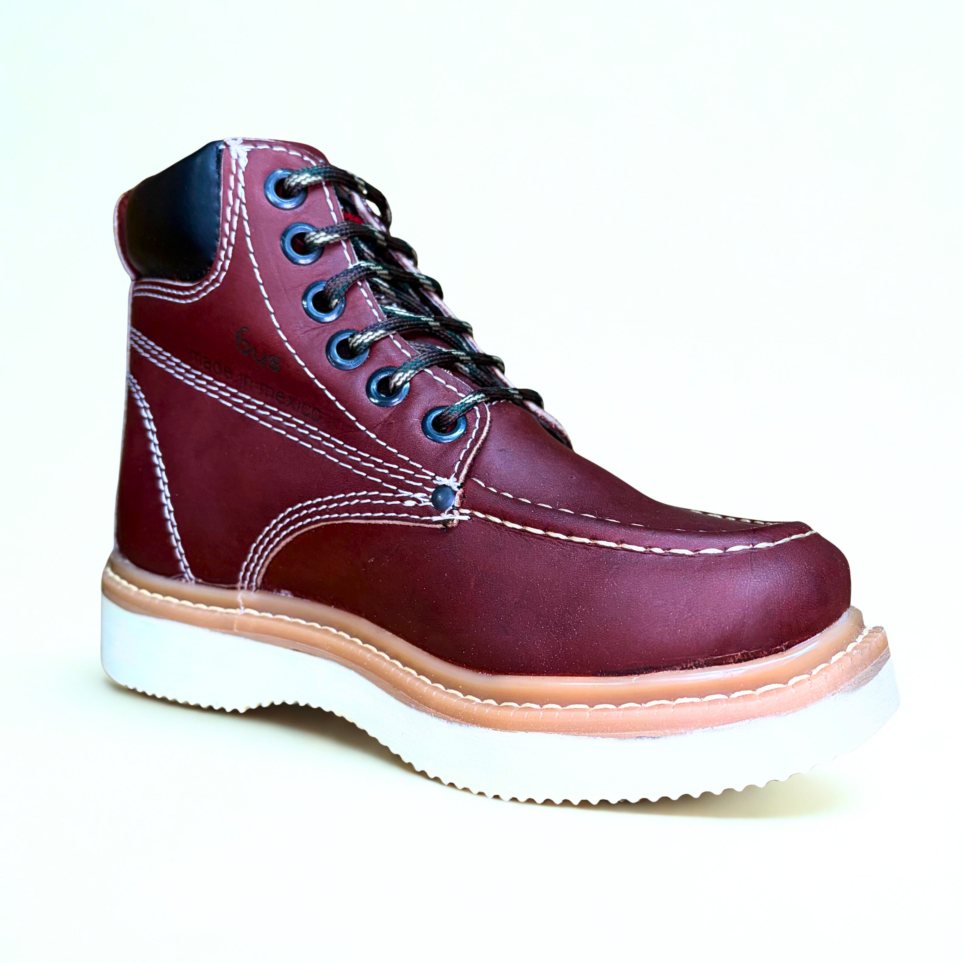 Cerro Piel Shedron Rayas Ambar Work Boot