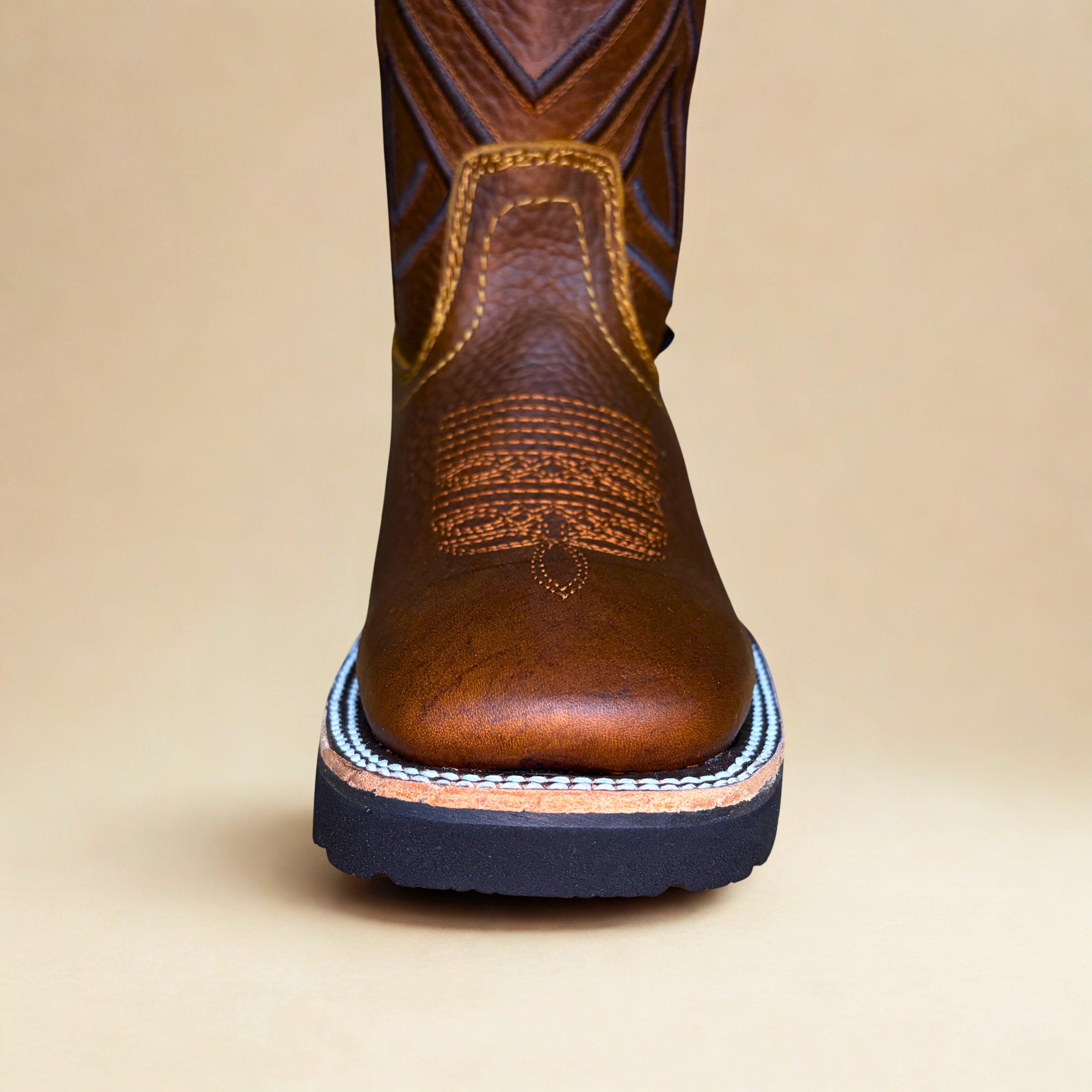 Cerro CT Crazy Ocre Square Toe Boot