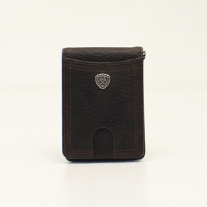 Bifold Money Clip Shield Concho Wallet