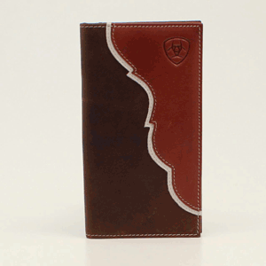 Rodeo Two Tone Shield Logo Wallet