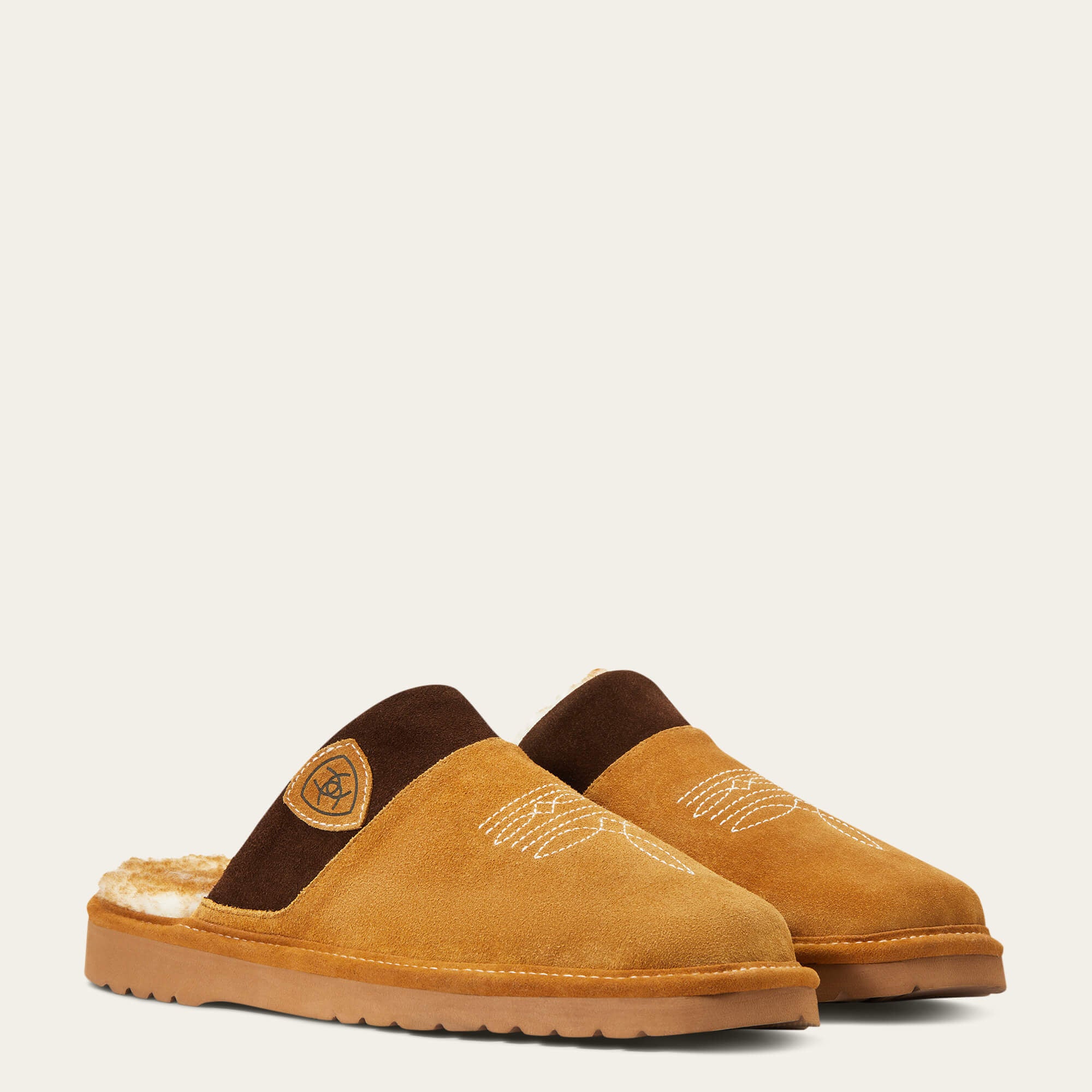Zapatilla de punta cuadrada de platero