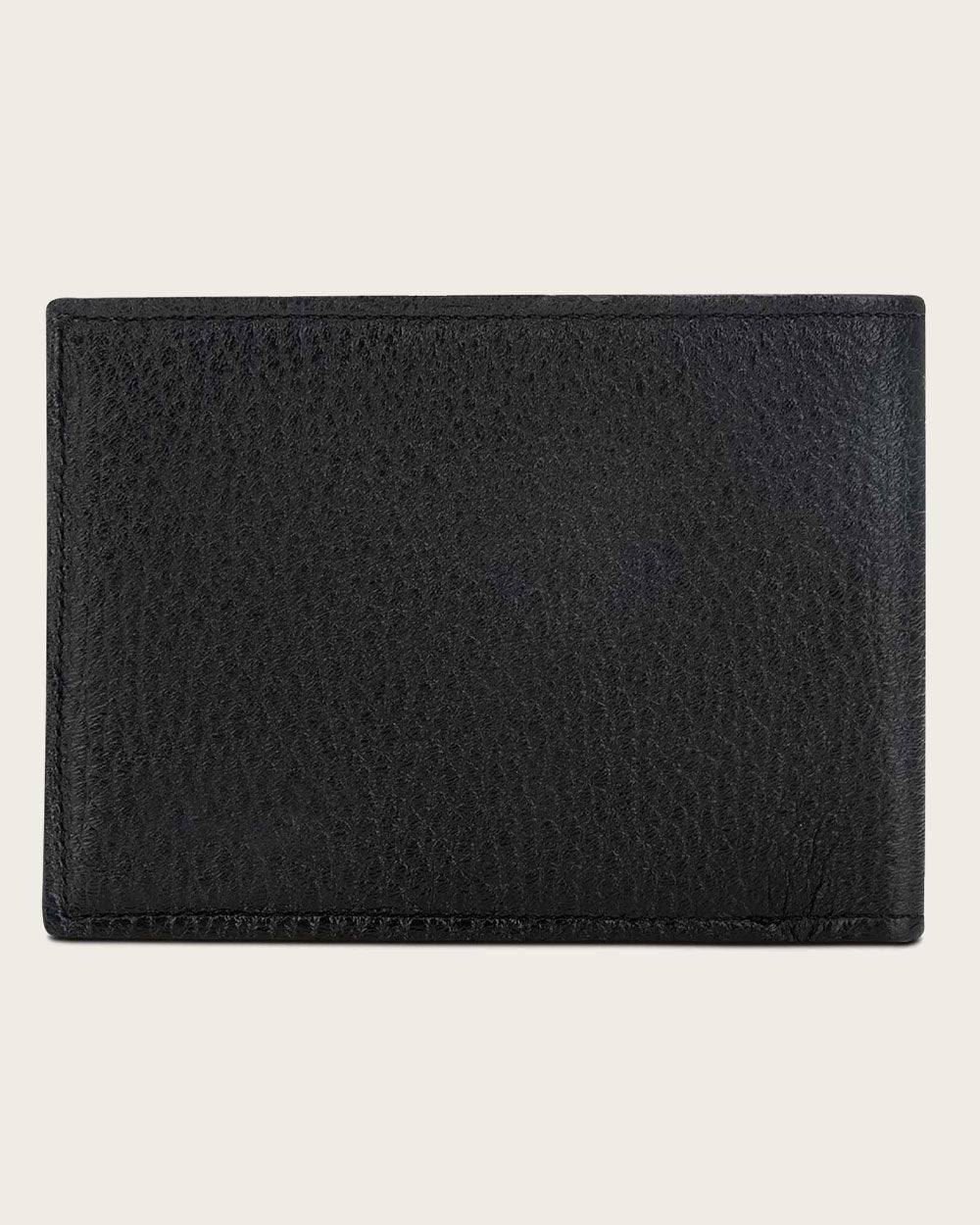 Cartera con costura de ciervo