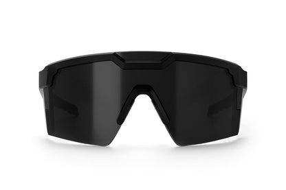 Future Tech Sunglasses: Black Frame Anti Fog Black Lens Z87+