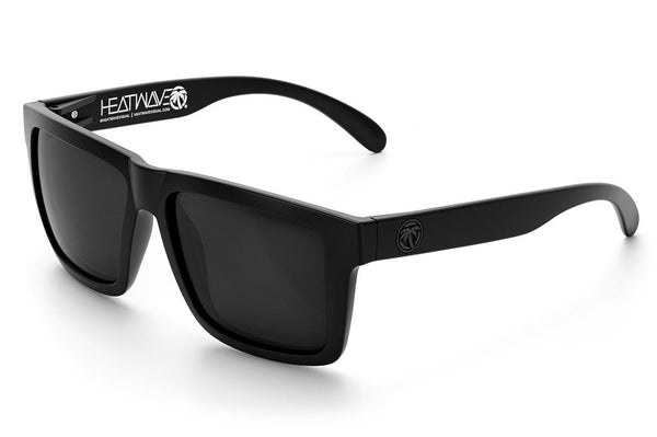 XL VISE Z87 SUNGLASSES BLACK FRAME: BLACK LENS Polarized