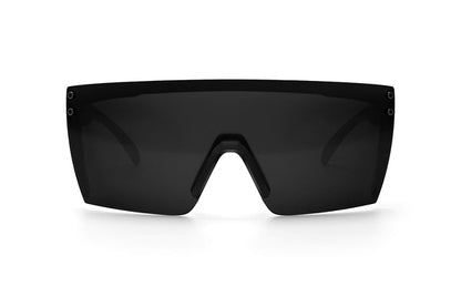 LAZER FACE SUNGLASSES: BLACK Z87