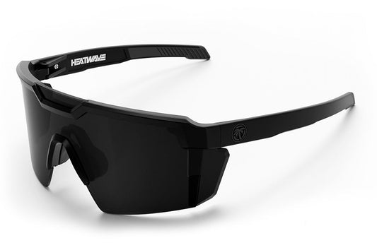 Future Tech Sunglasses: Black Frame Anti Fog Black Lens Z87+
