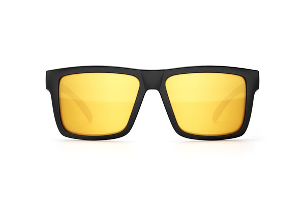 VISE Z87 SUNGLASSES BLACK FRAME: GOLD LENS