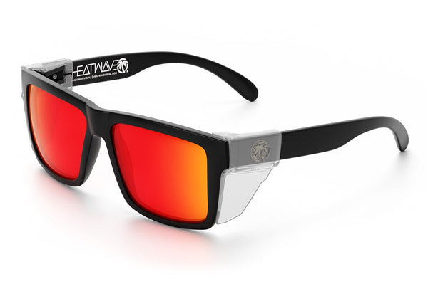 Vise Z87 Sunglasses Black Frame: Sunblast Lens