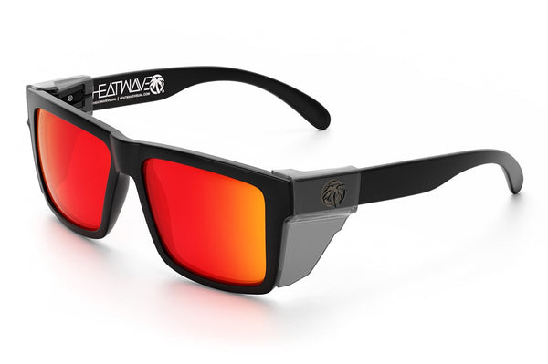 Vise Z87 Sunglasses Black Frame: Sunblast Lens
