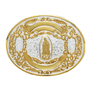 Crumrine Virgin of Guadalupe Buckle Belt