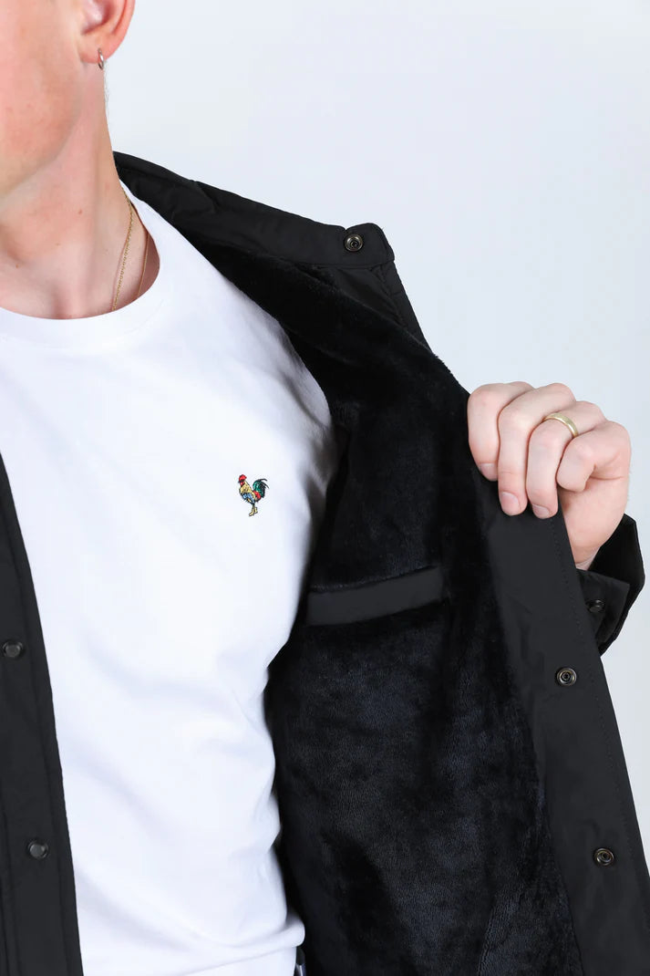 Camisa aislante con forro de piel