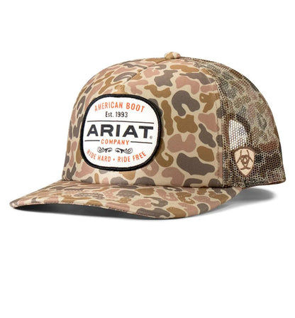 Ariat Duck Camo Patch Cap