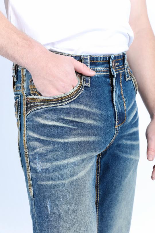 Vaqueros de corte de bota Holt Slim