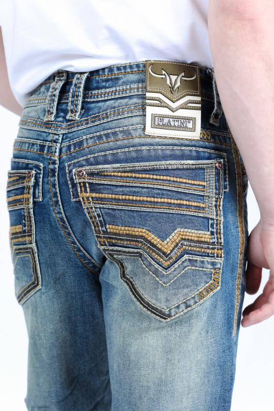 Vaqueros de corte de bota Holt Slim