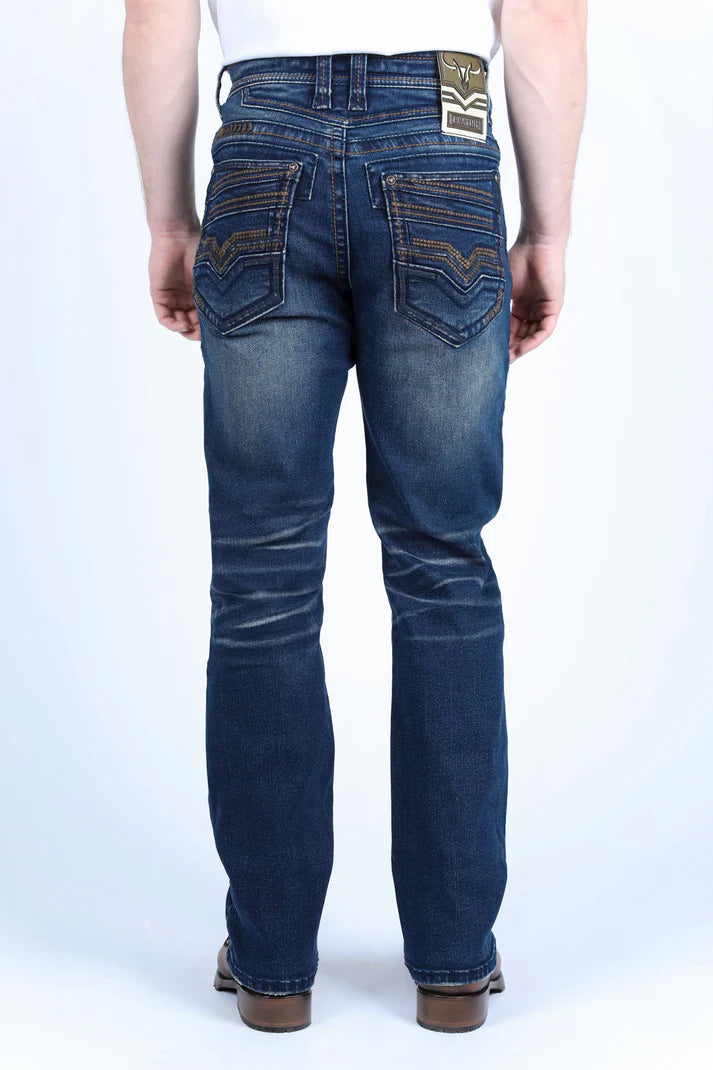 Men's Holt Slim Boot Cut Jeans