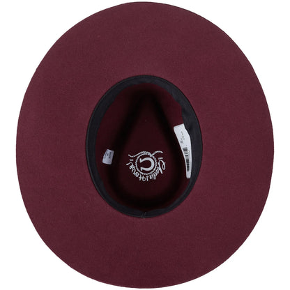 Charlie 1 Horse Highway Felt Burgundy