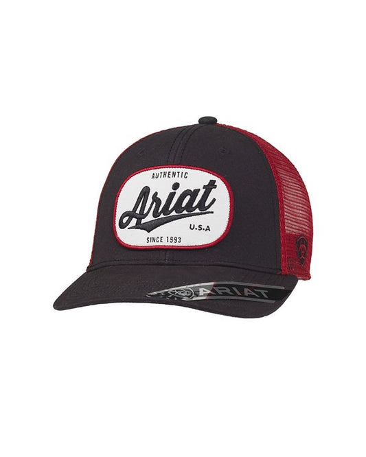 ARIAT OVAL LOGO MESH BACK BASEBALL CAP