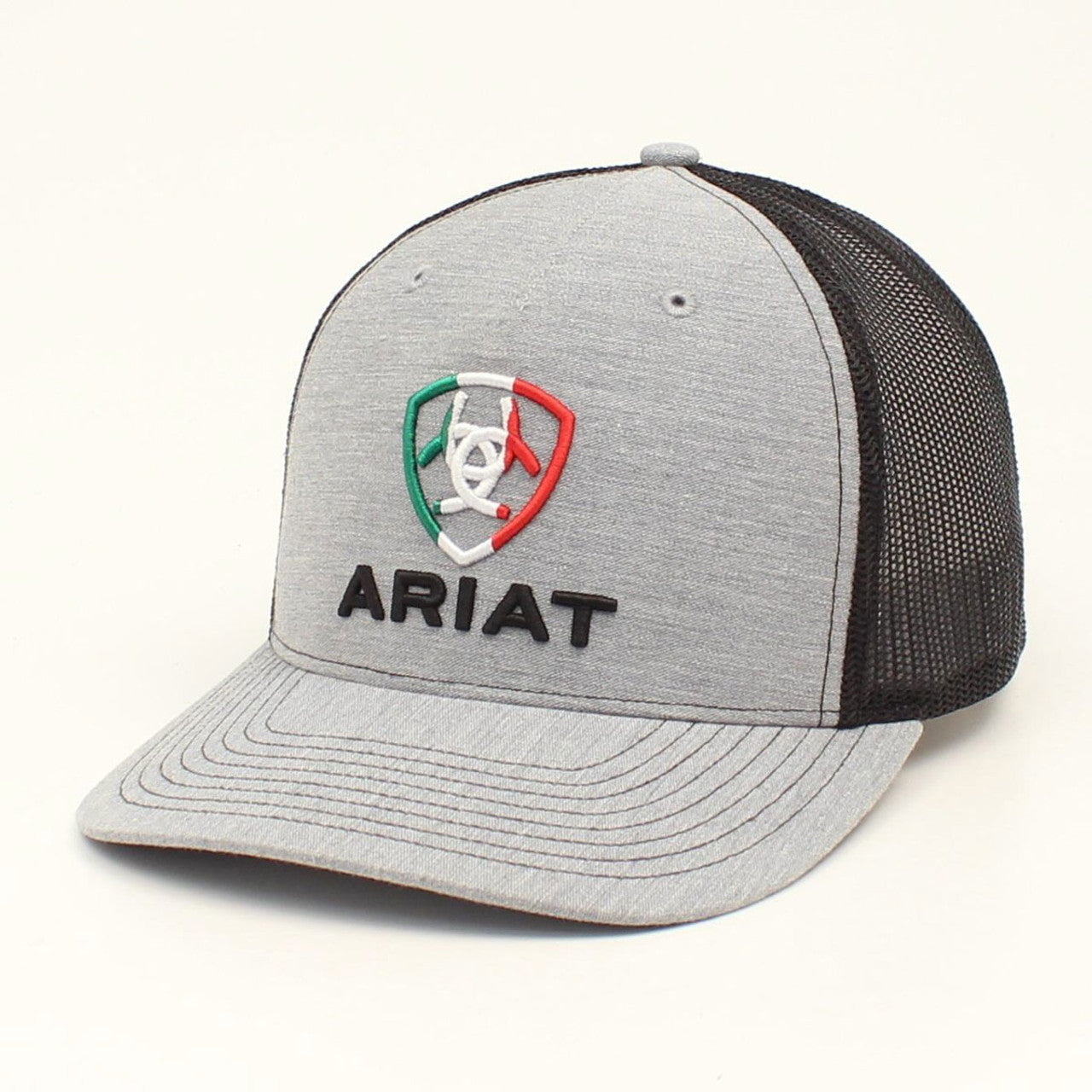 ARIAT MEXICO FLAG GRAY BLACK MESH