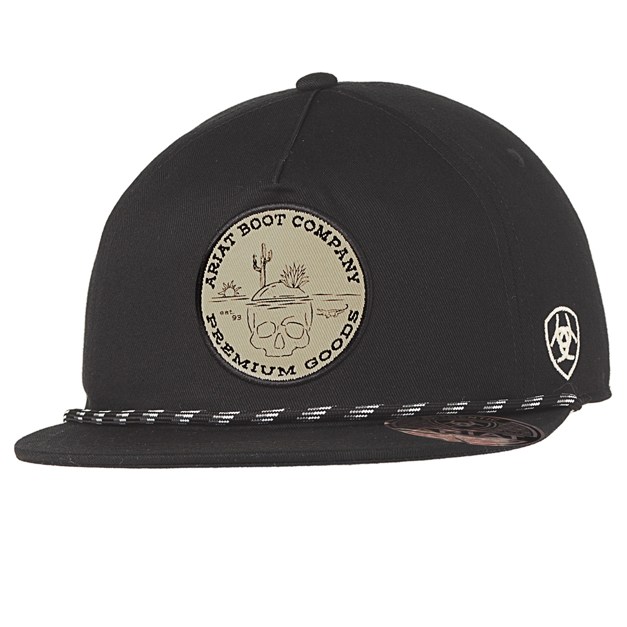 ARIAT SNAP BACK SKULL DESERT PATCH