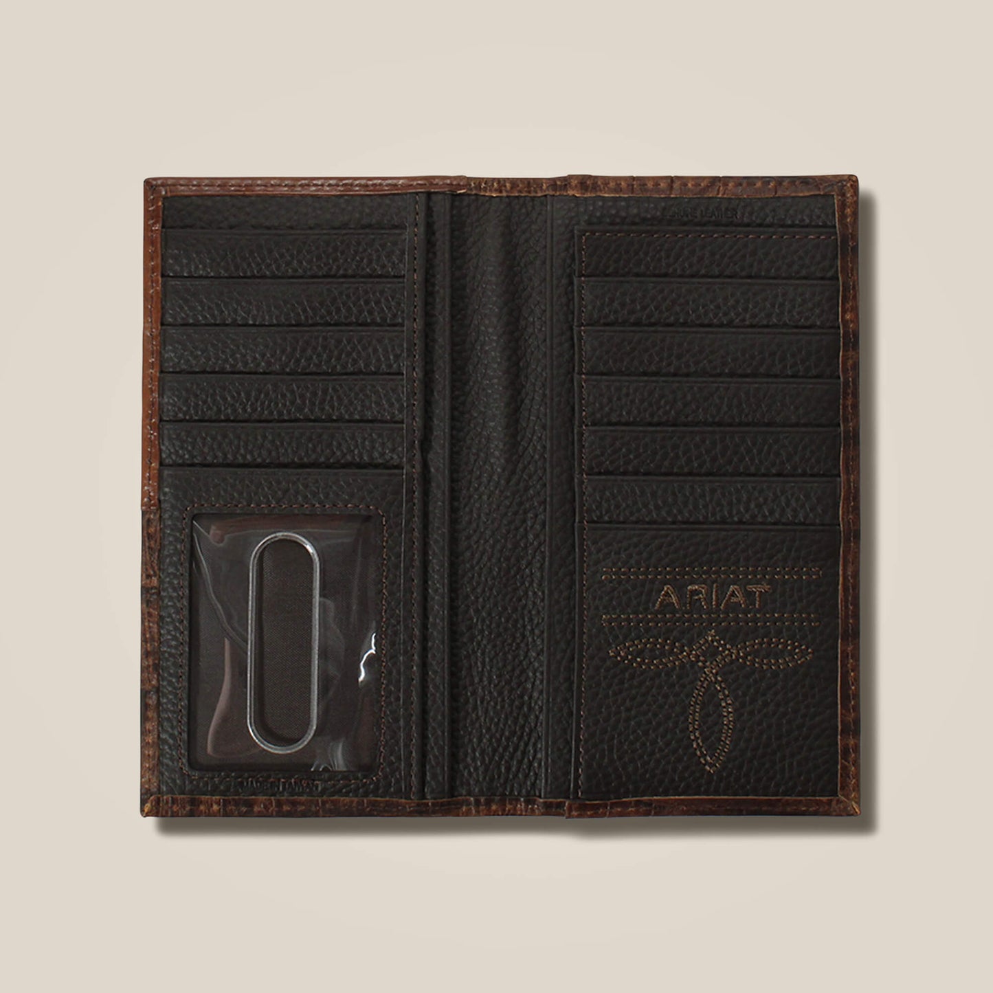 Two tone rodeo wallet
