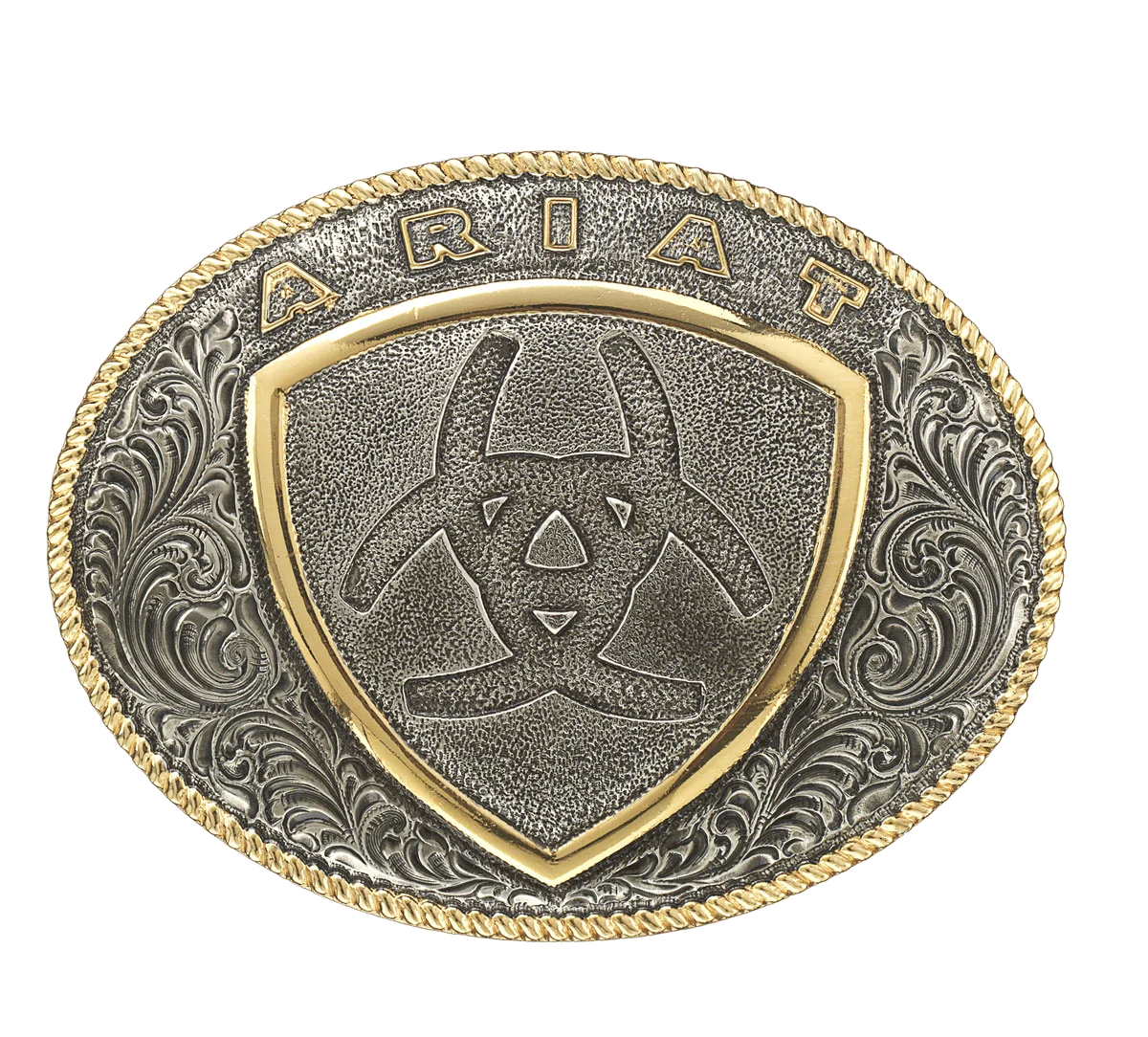 Ariat Logo Shield Oval Buckle