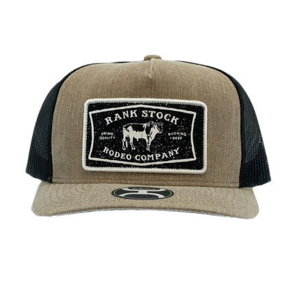 Hooey Rank Stock Rust and Black Cap