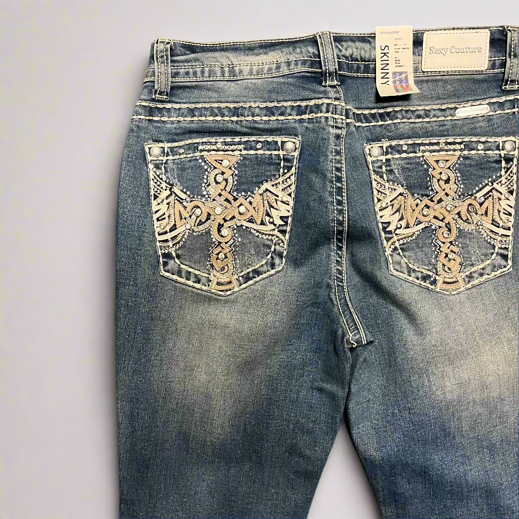 Mid Rise Skinny Jeans
