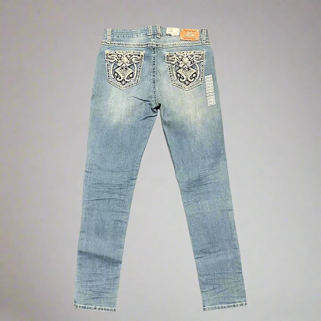 Mid Rise Skinny Fit Jeans