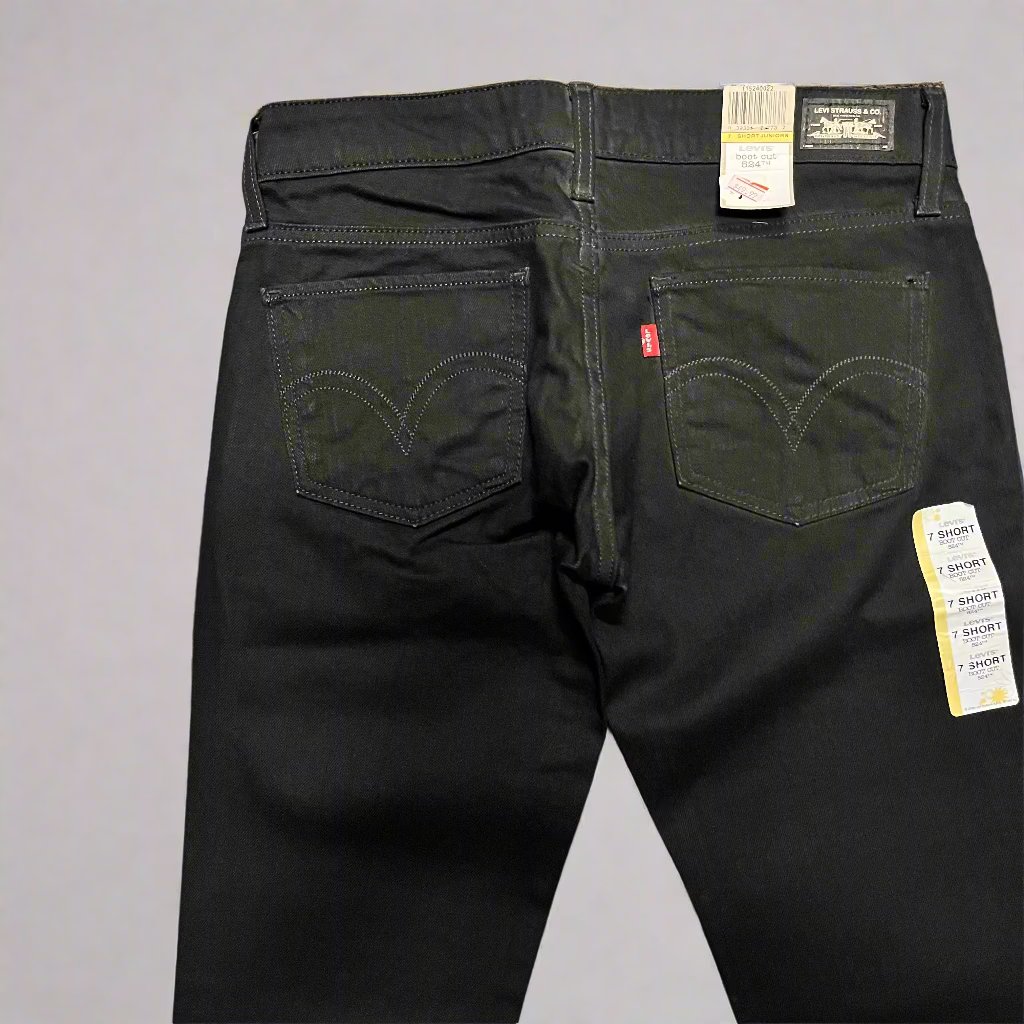 524 Boot Cut Short Juniors Jeans