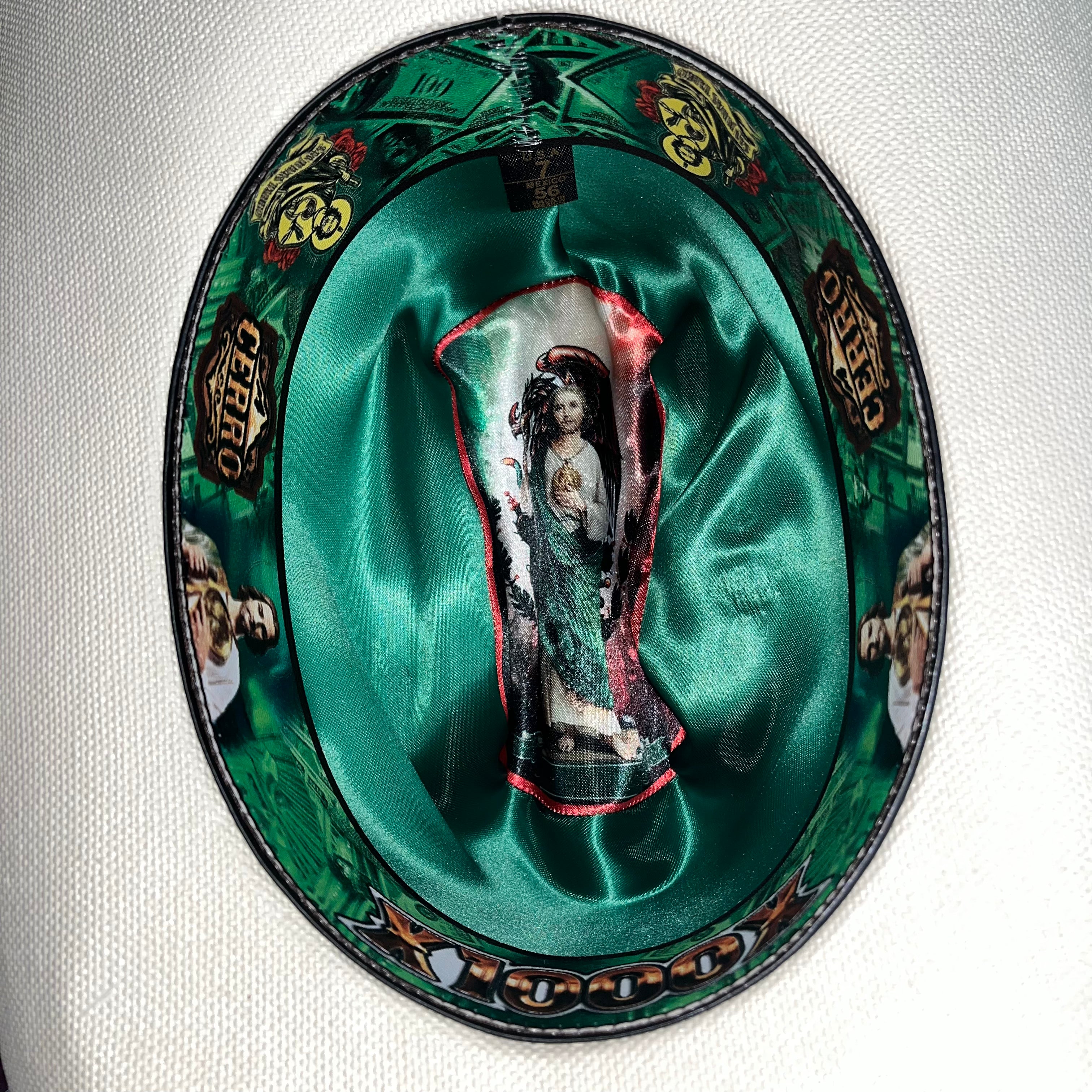 1000X San Judas Brown Hat Band