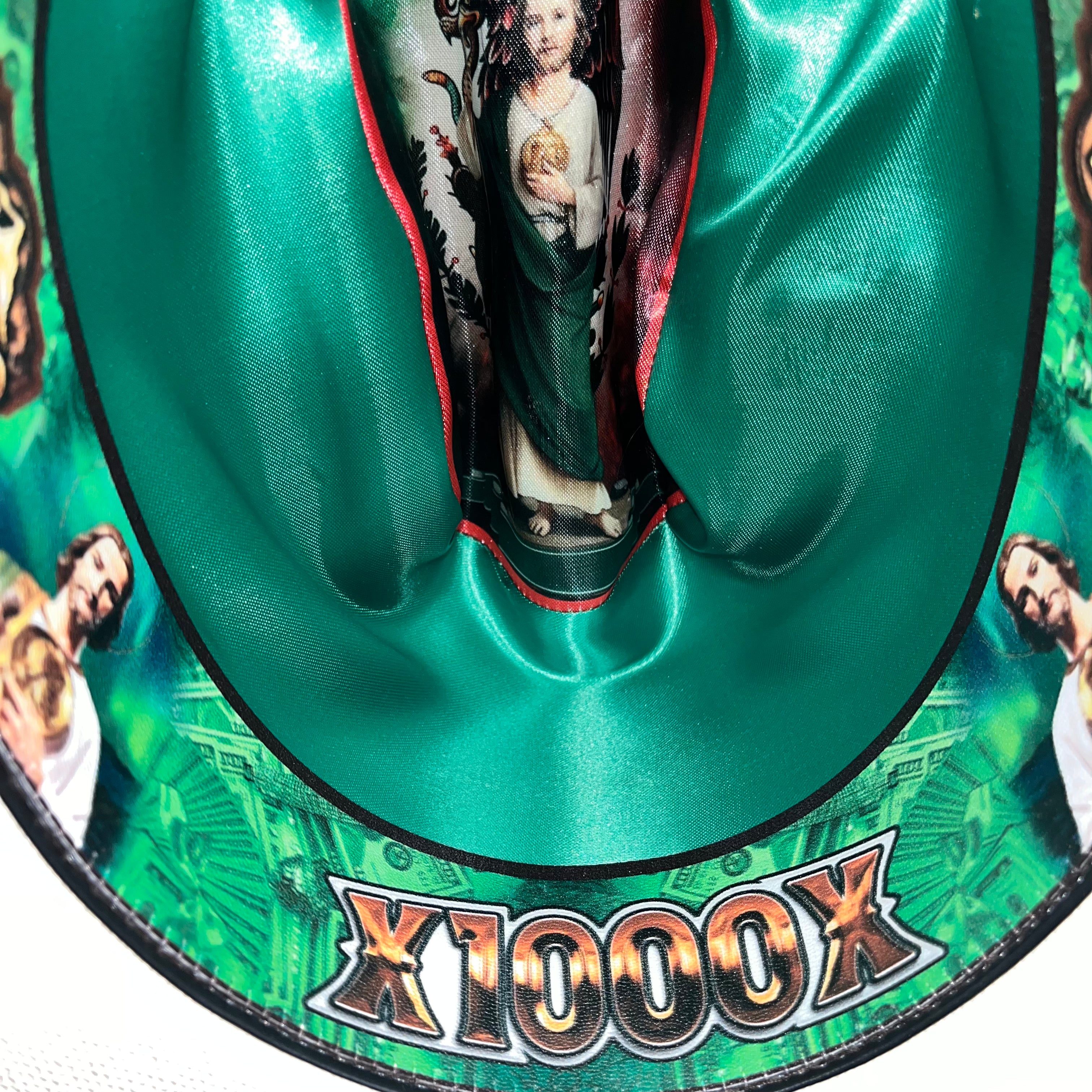 1000X San Judas Brown Hat Band