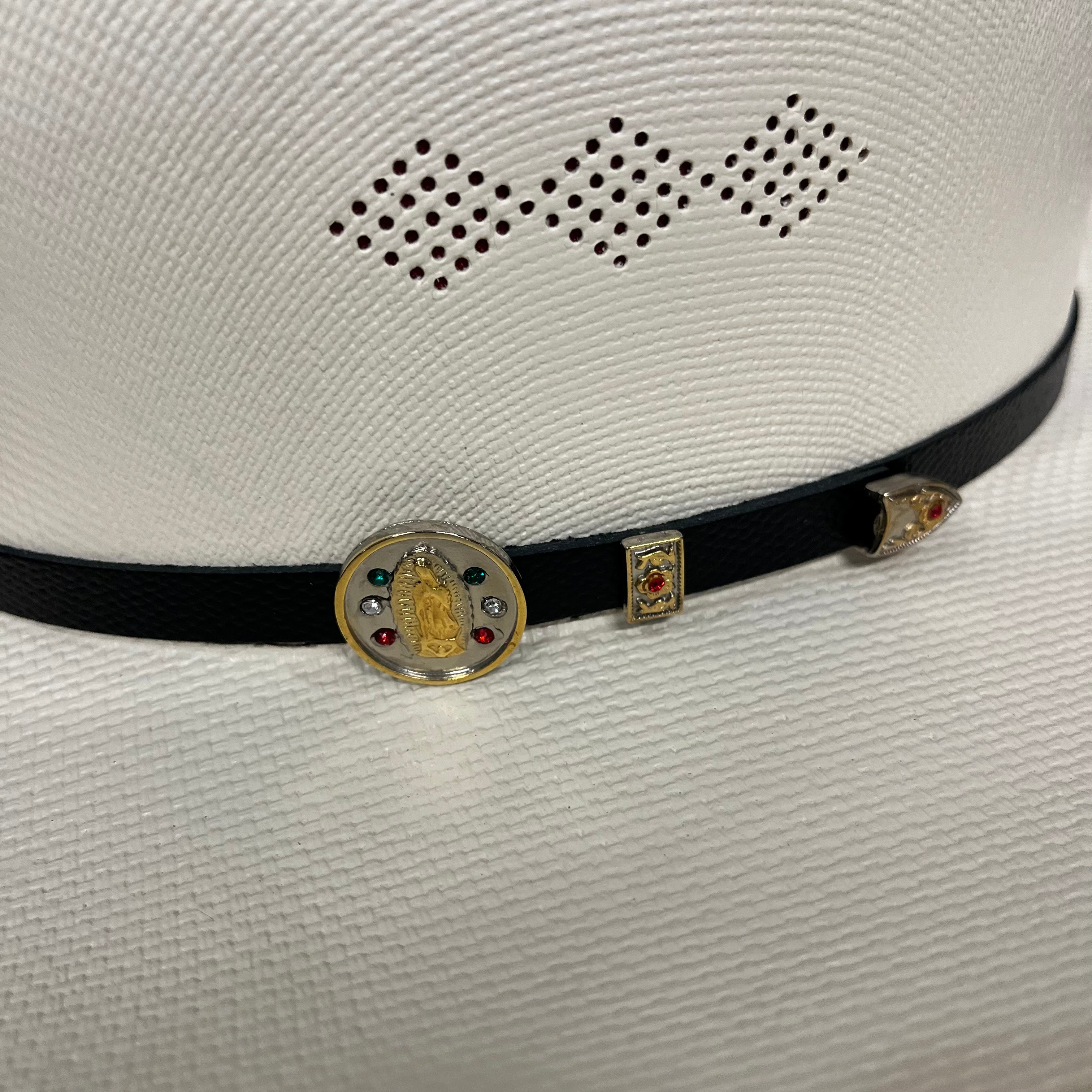 1000X Virgen Maria Black Hat Band