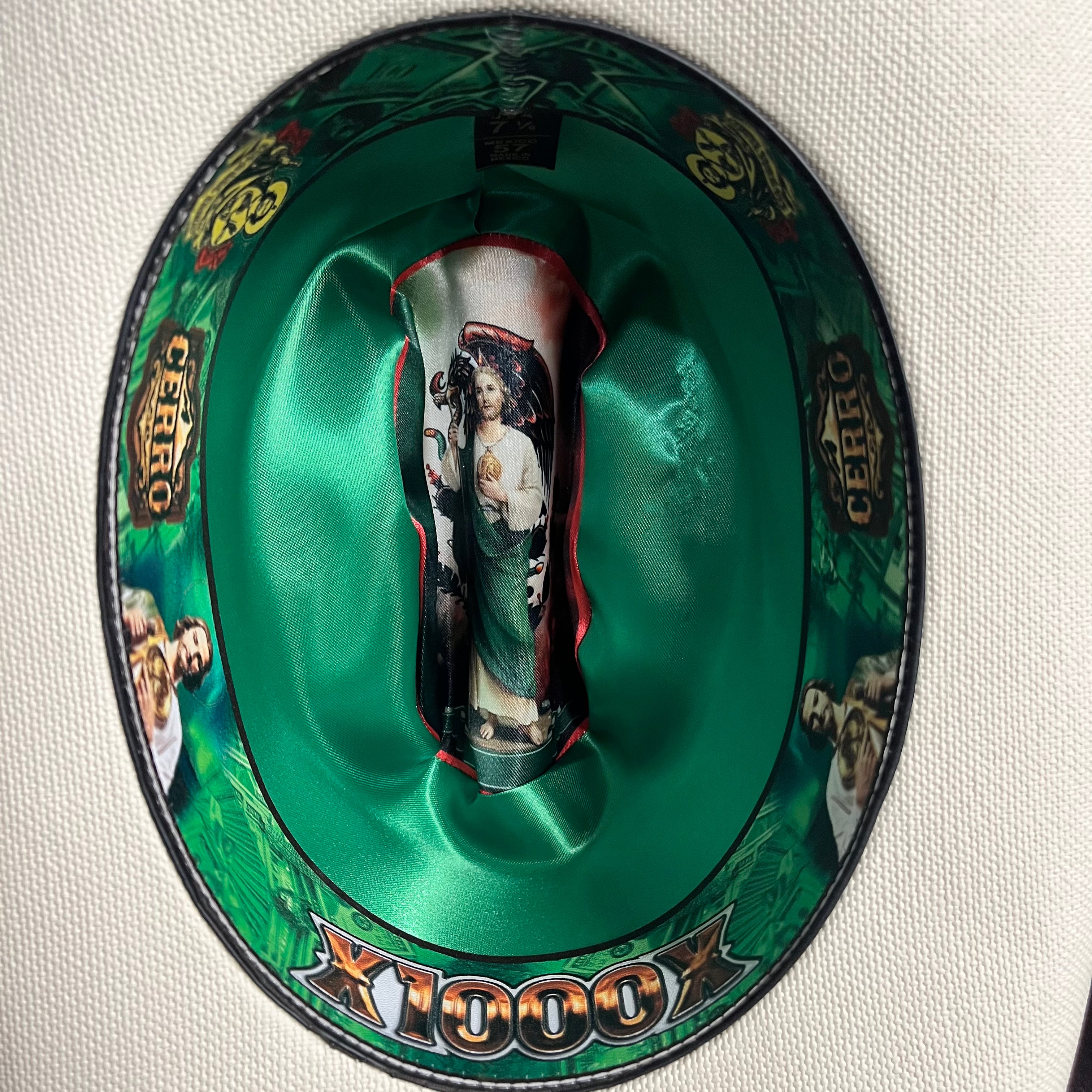 1000X San Judas Black Hat Band