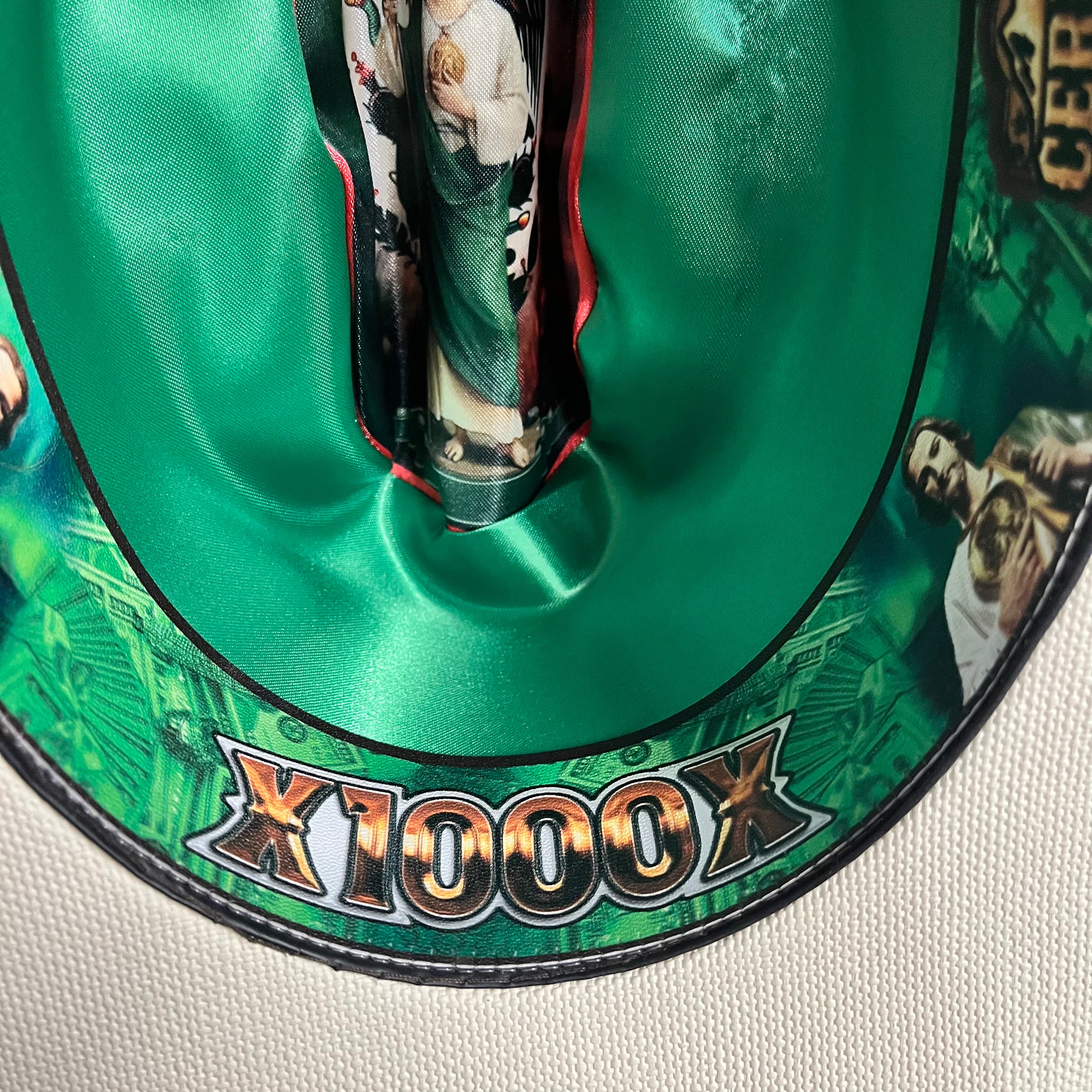 1000X San Judas Black Hat Band