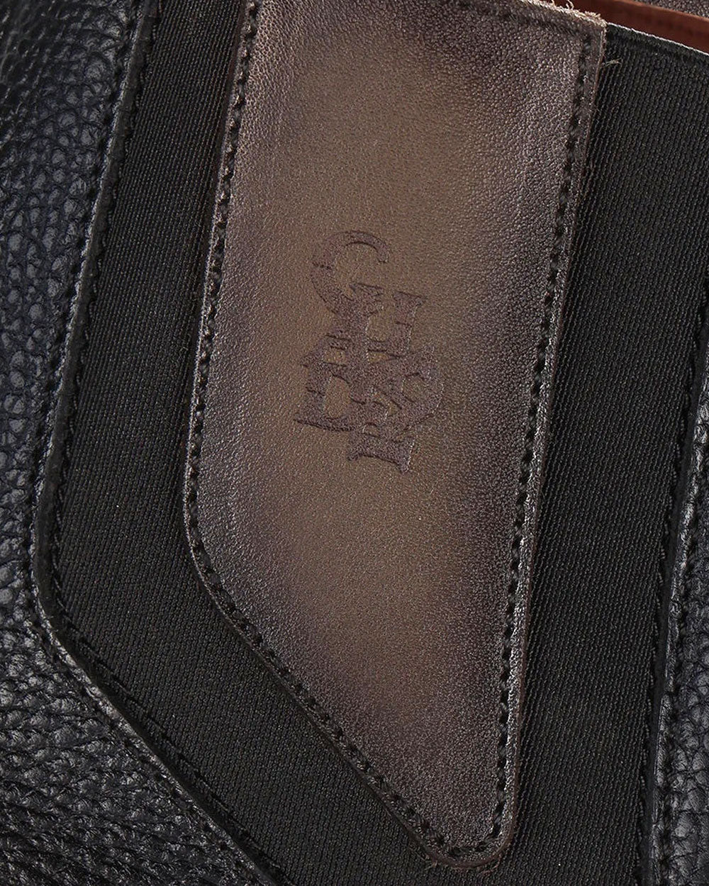 Urban Black Ostrich Boot