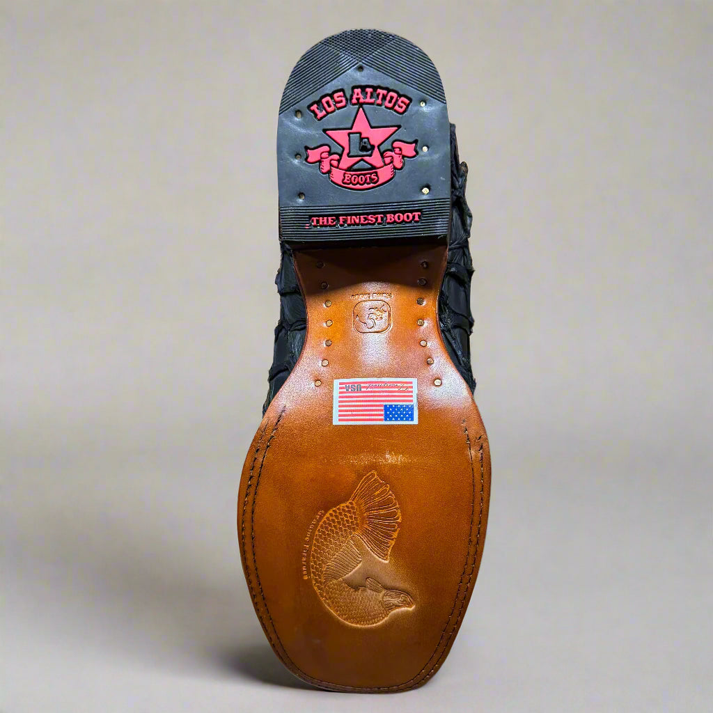 Bota de pirarucú mate