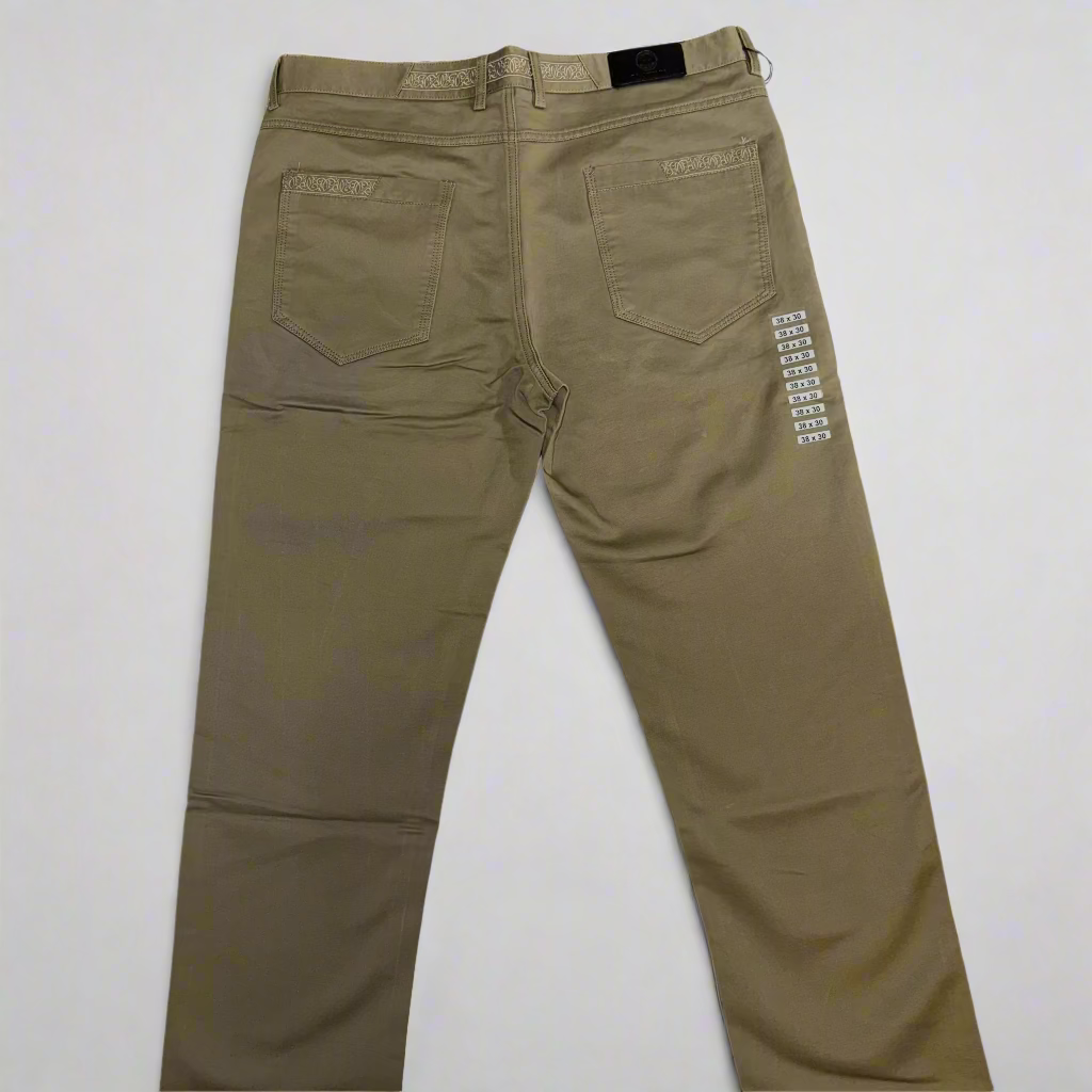 Packet Embroided Jeans