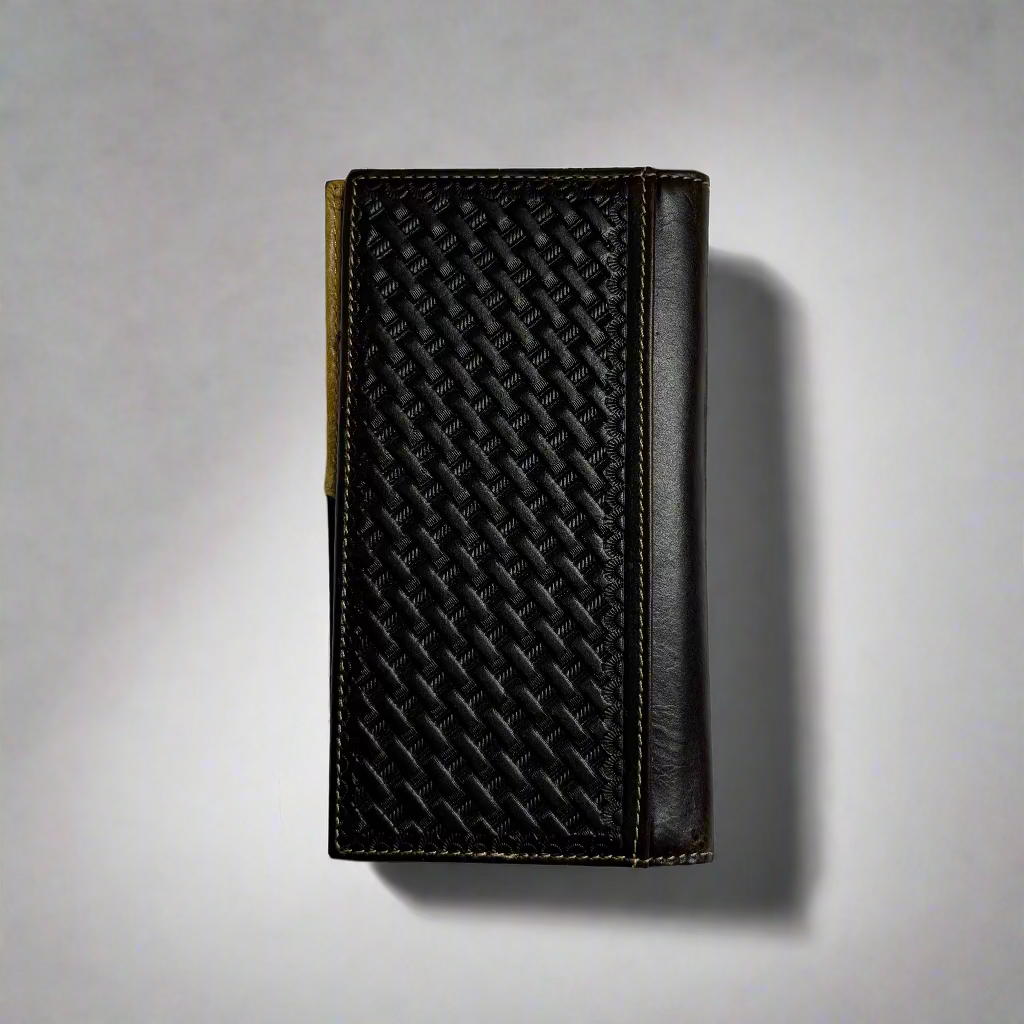 202 Longhorn Cow Hair Long Wallet