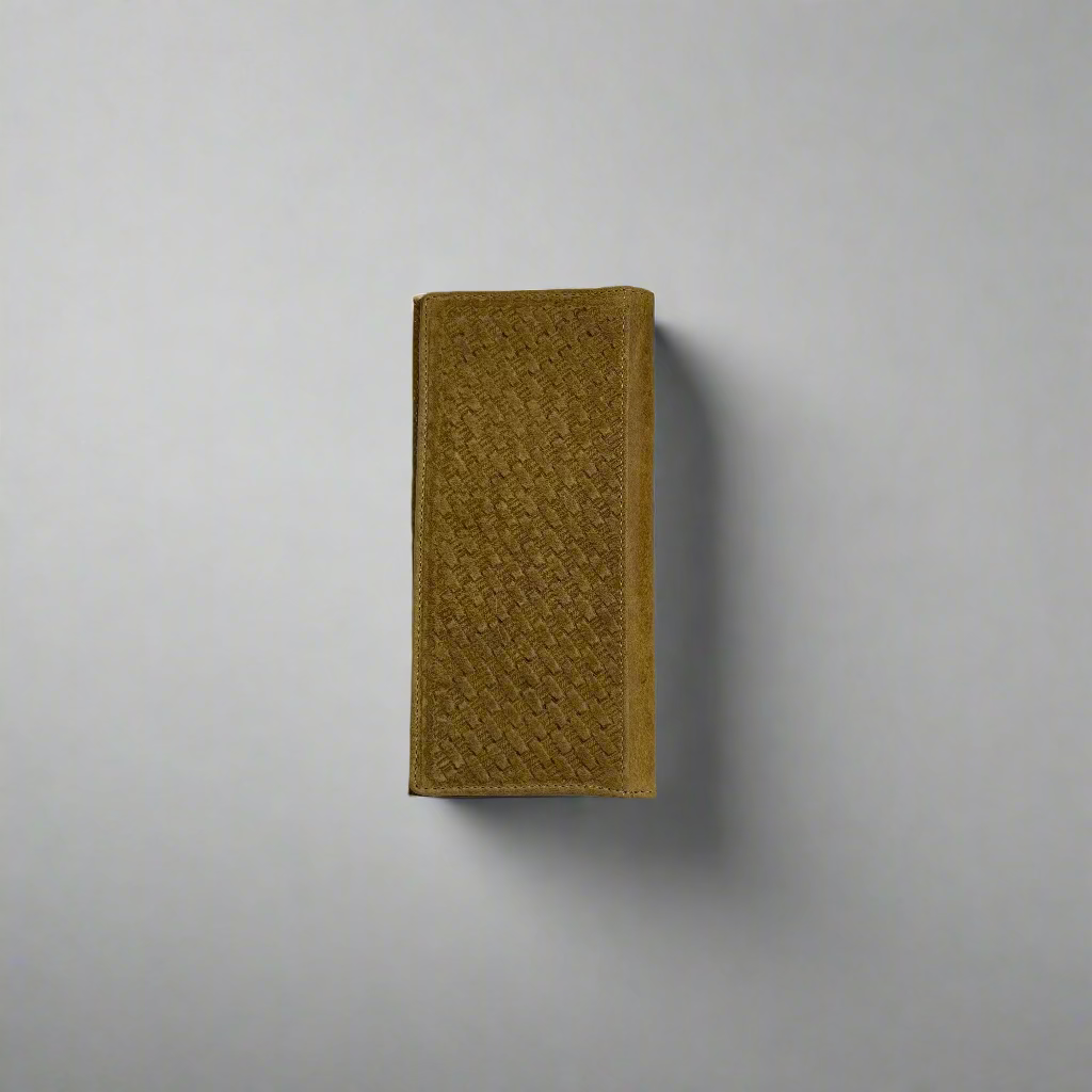 208 Cowboy Prayer Cow Hair Long Wallet
