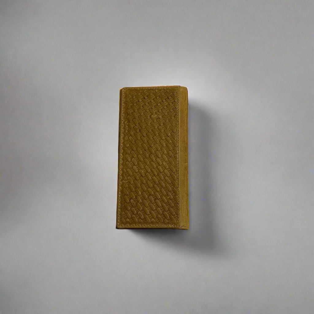 208 Star Cow Hair Long Wallet