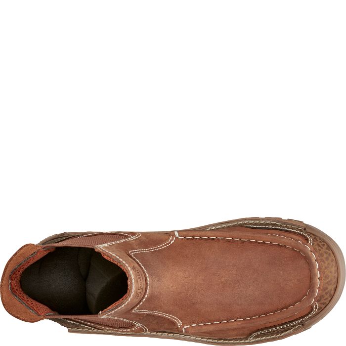 Bota de trabajo sin cordones Channing de 6"