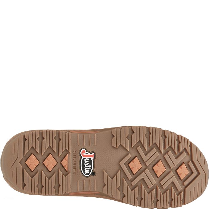 Bota de trabajo sin cordones Channing de 6"