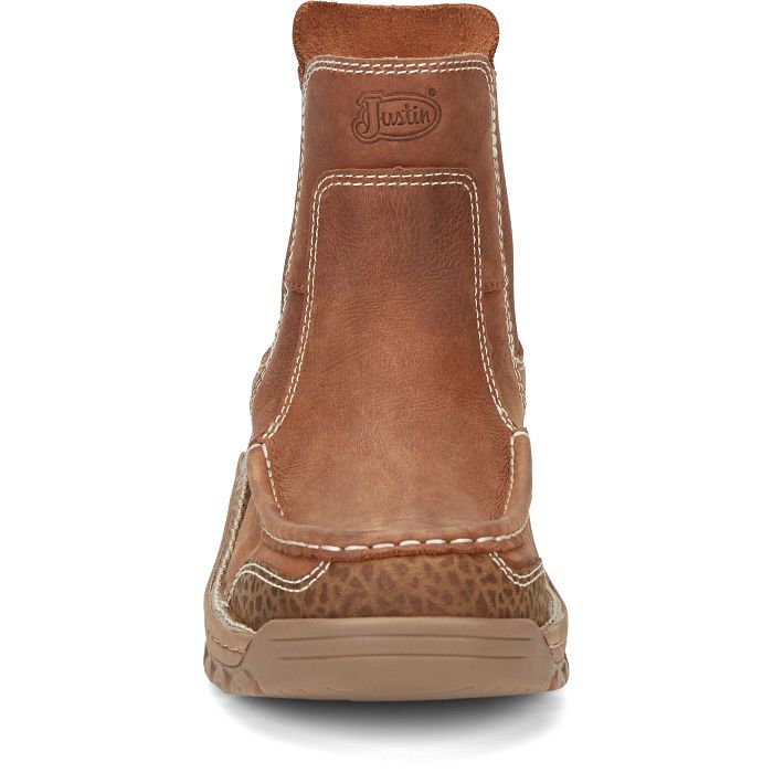 Bota de trabajo sin cordones Channing de 6"